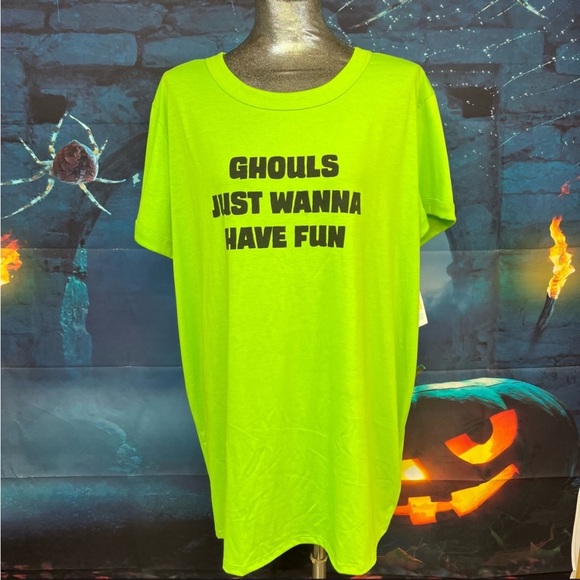 LuLaRoe 3XL Halloween Liv with TC2 Halloween leggings - Picture 5 of 14